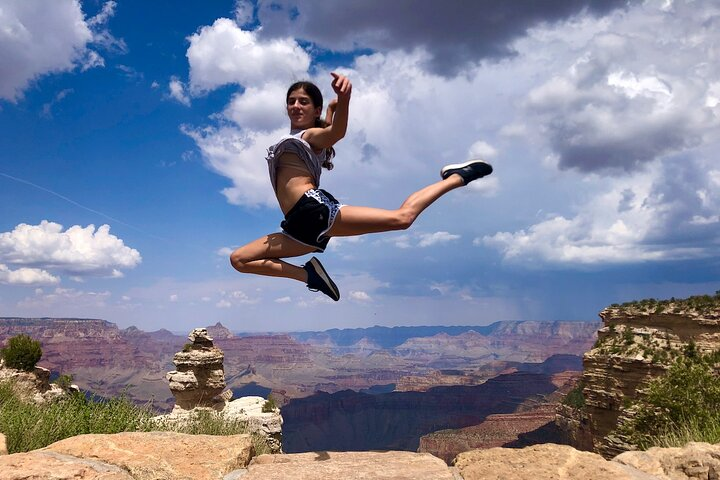 Jump for joy at this marvelous view!